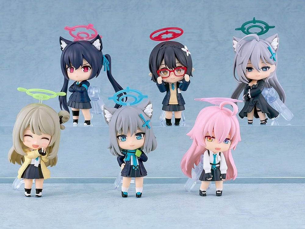 Blue Archive Nendoroid Surprise Blue Archive Boxed Set of 6 Figures with Random Accessories Gallery Image 1