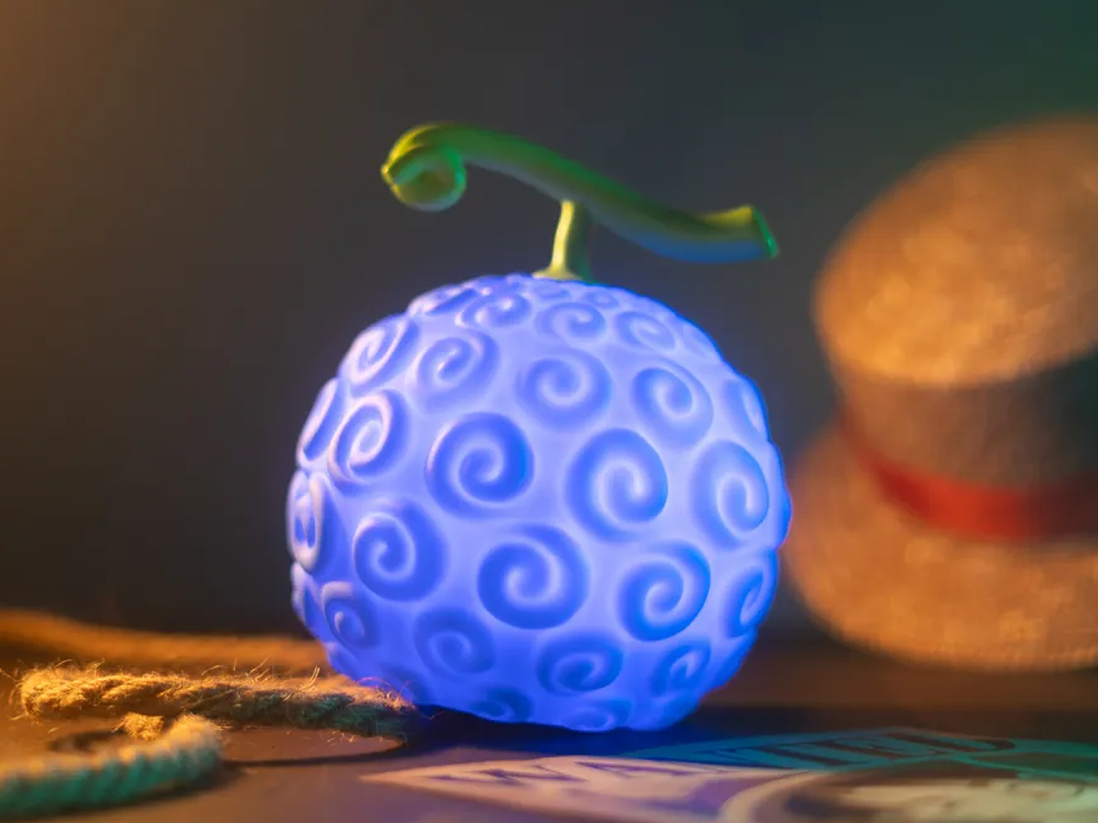 One Piece (Netflix) Gum-Gum Fruit Lamp Gallery Image 1