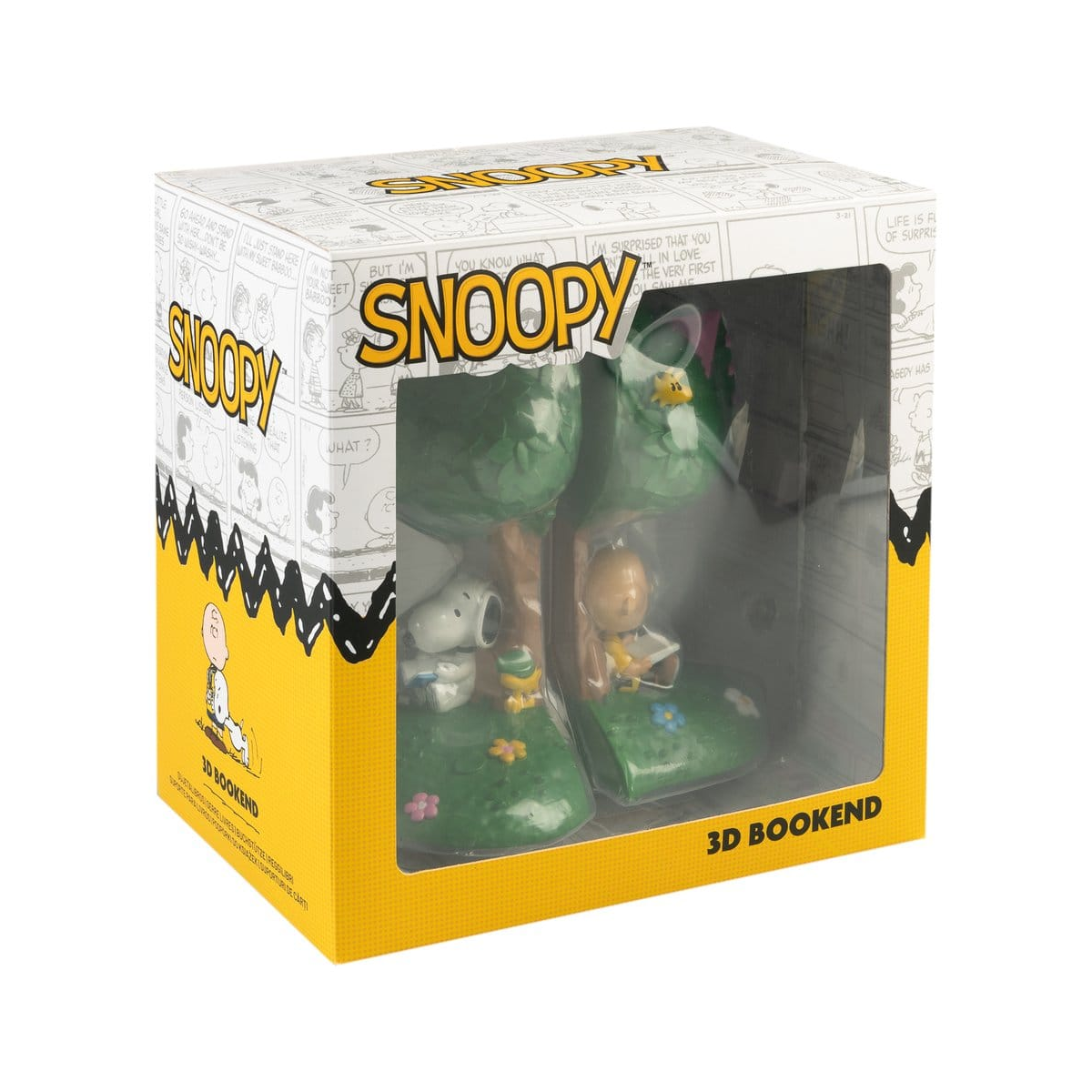 Peanuts Snoopy & Charlie Brown 3D Bookends Gallery Image 11