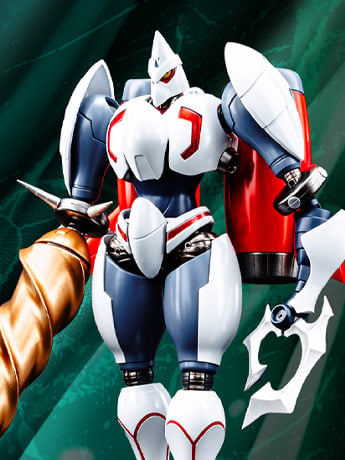 Getter Robo Armageddon Pose+ Metal Heat Series Shin Getter 2 Action Figure Gallery Image 2