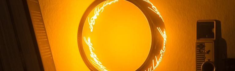 Image of The Lord of the Rings One Ring Lamp