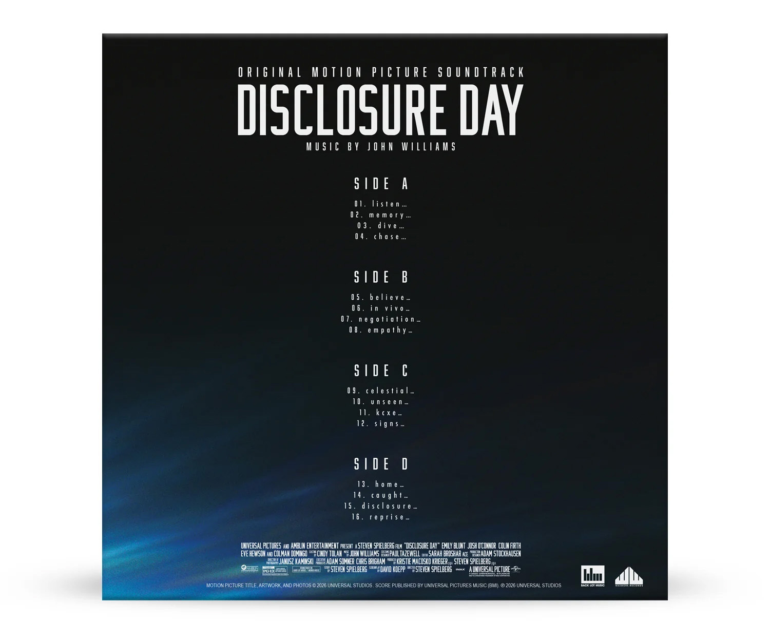 Disclosure Day Original Motion Picture Soundtrack Gallery Image 7