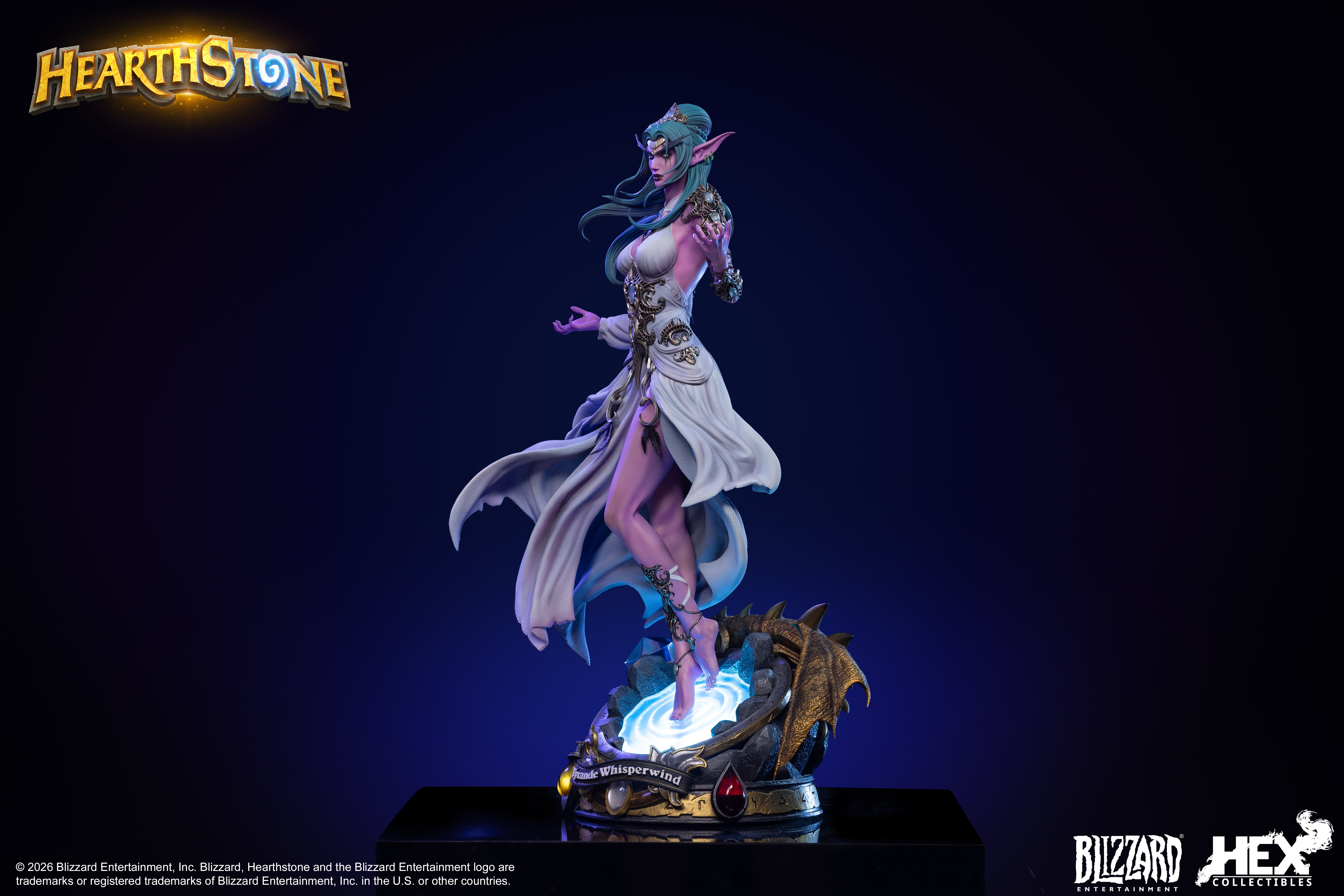 Hearthstone Tyrande Whisperwind 1/6 Scale Statue Gallery Image 22