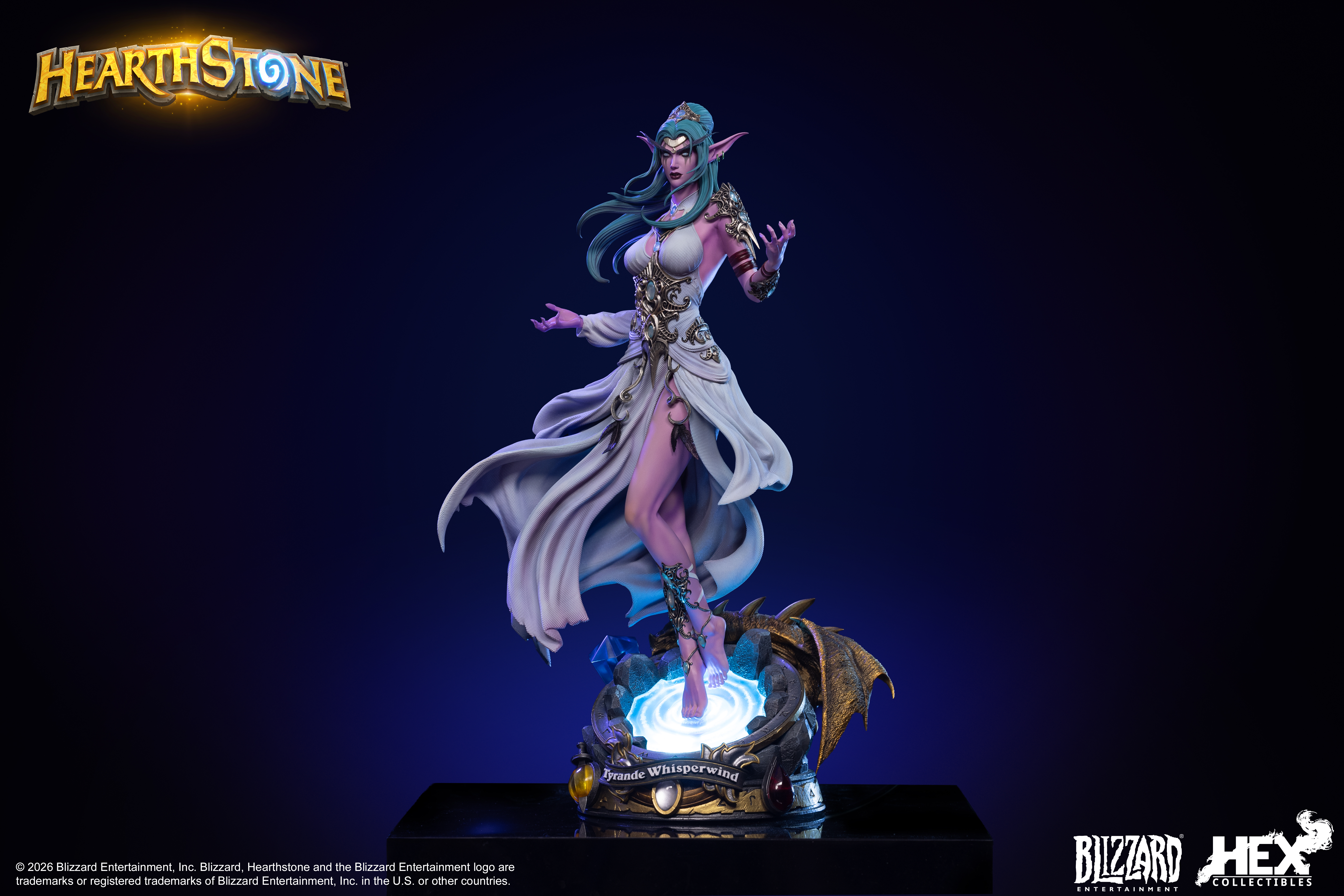 Hearthstone Tyrande Whisperwind 1/6 Scale Statue Gallery Image 21
