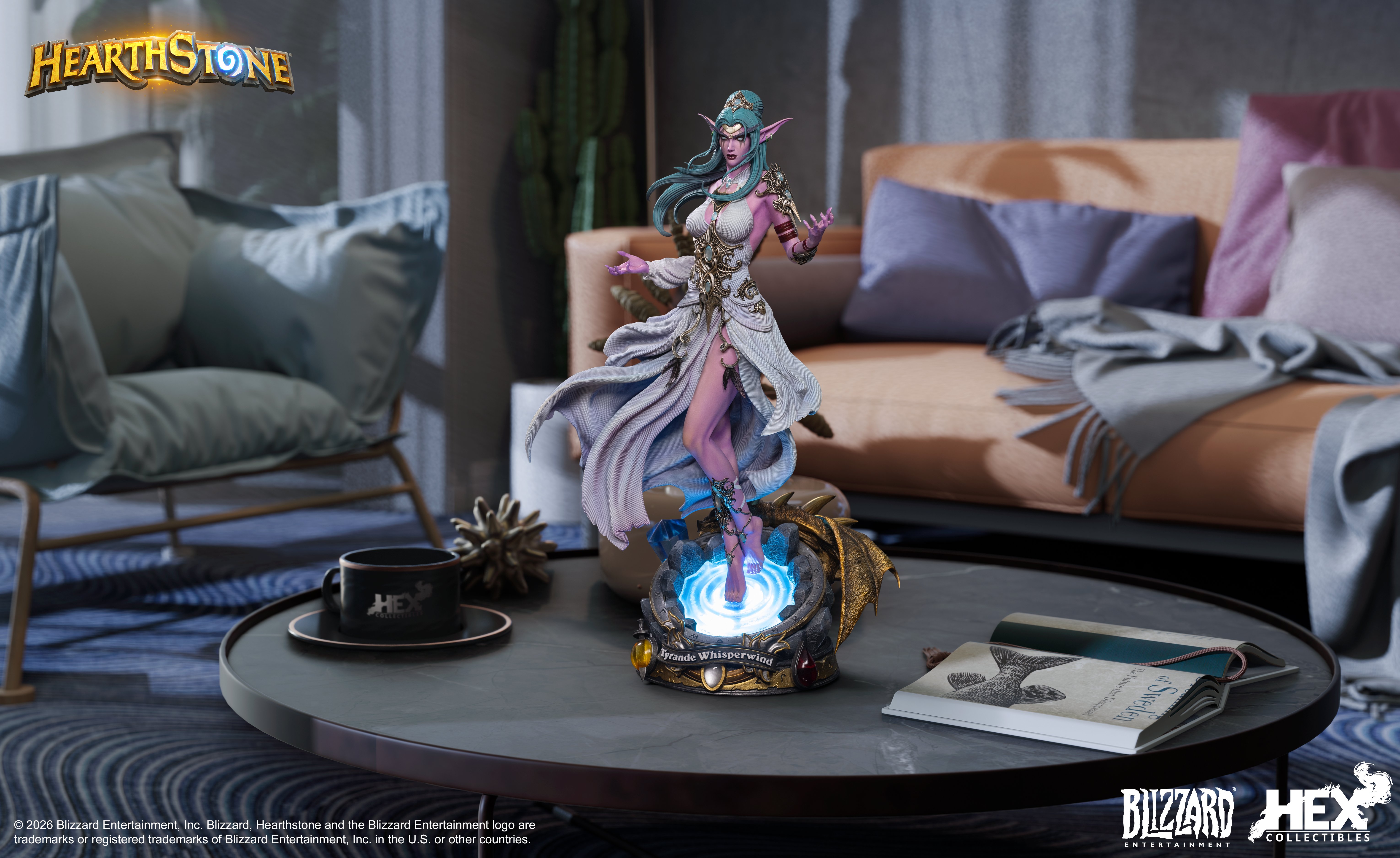 Hearthstone Tyrande Whisperwind 1/6 Scale Statue Gallery Image 18