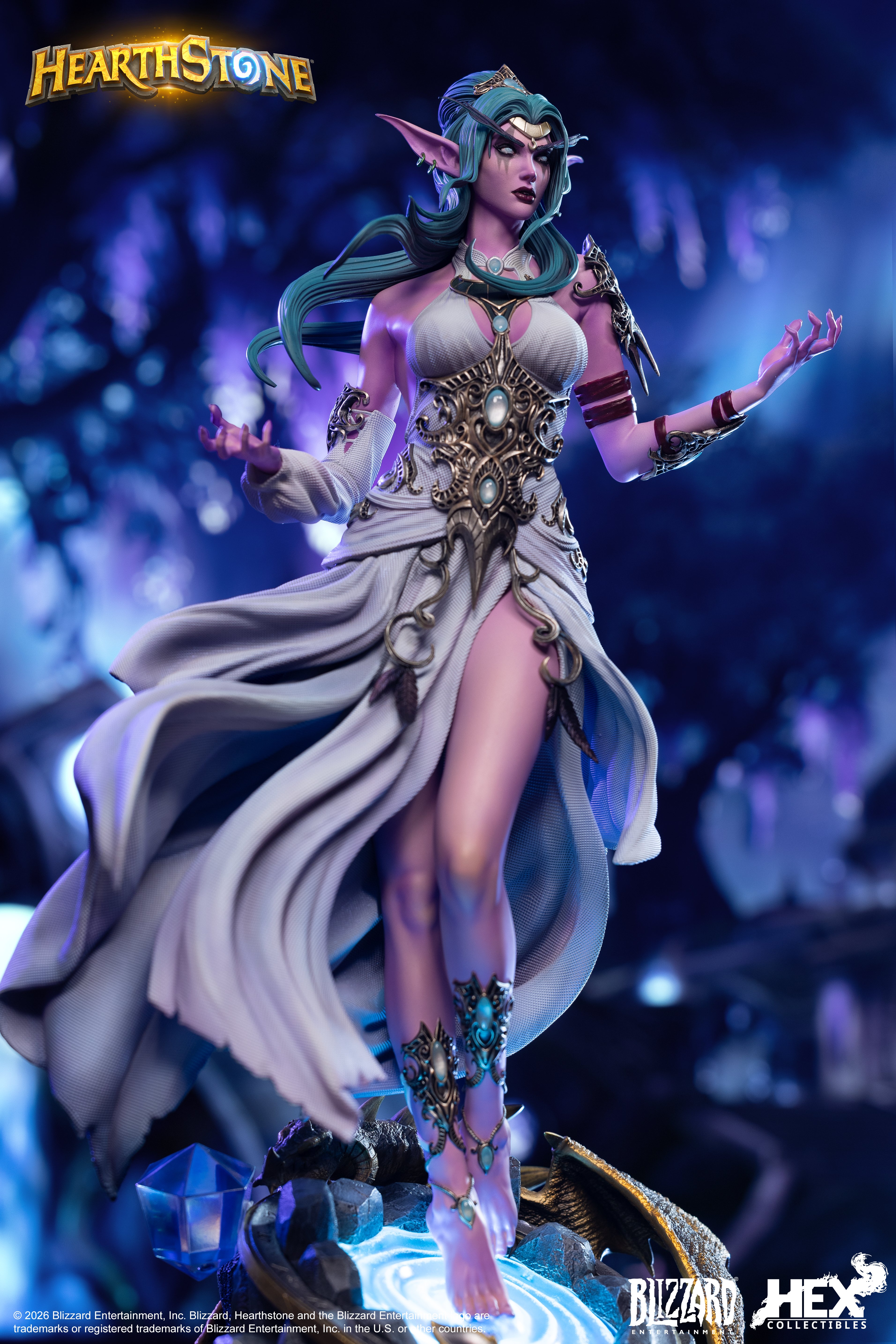 Hearthstone Tyrande Whisperwind 1/6 Scale Statue Gallery Image 13