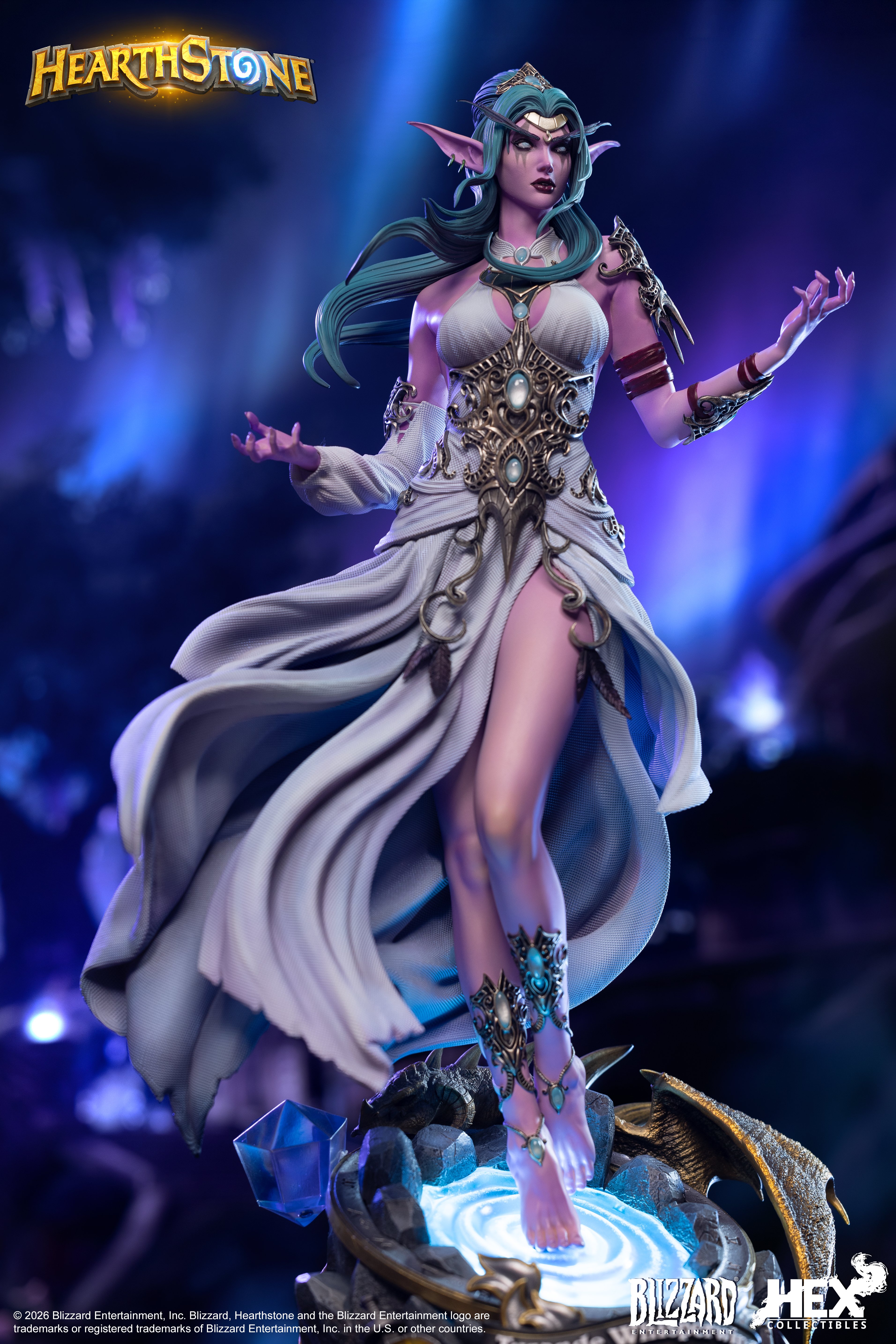 Hearthstone Tyrande Whisperwind 1/6 Scale Statue Gallery Image 14