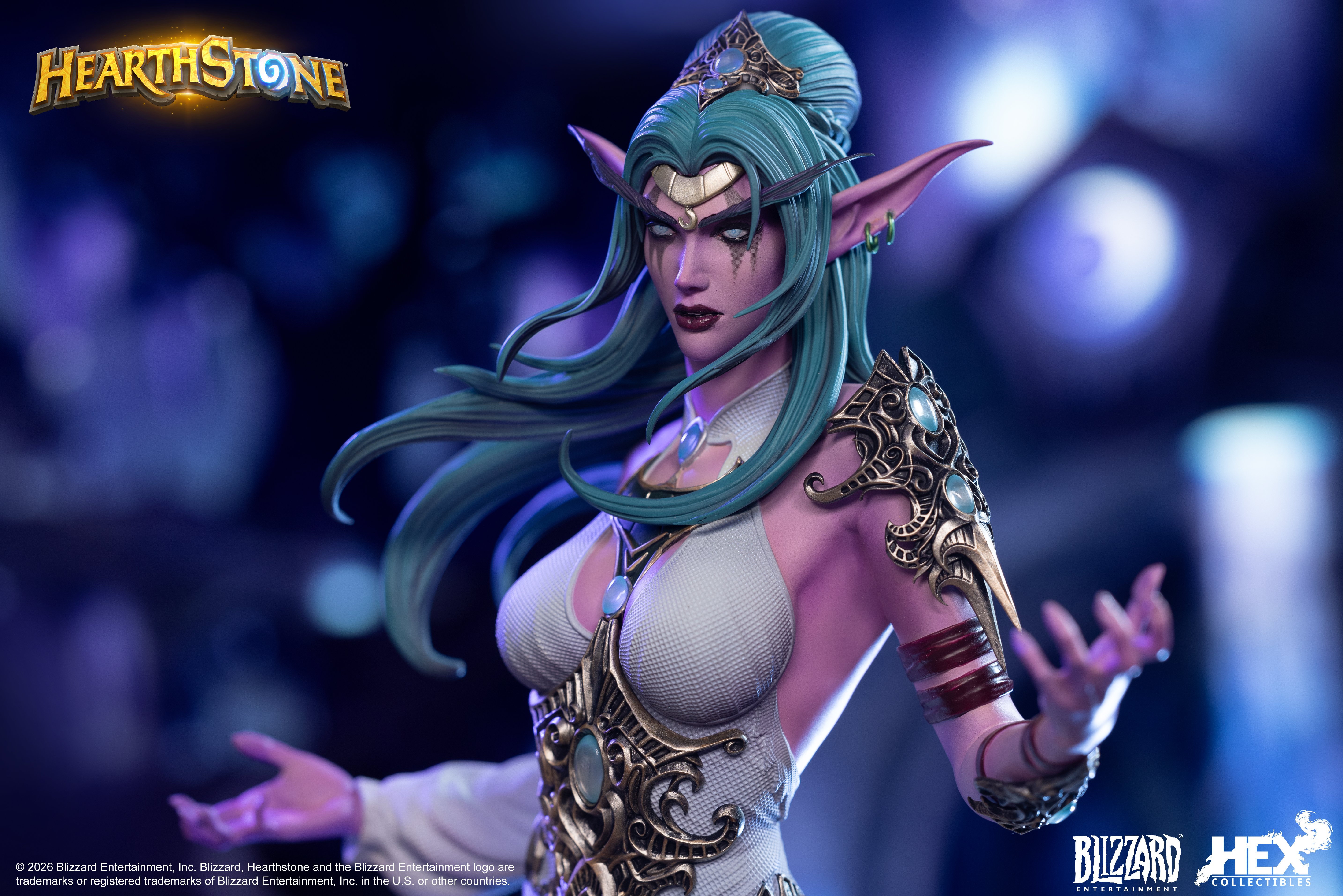 Hearthstone Tyrande Whisperwind 1/6 Scale Statue Gallery Image 6