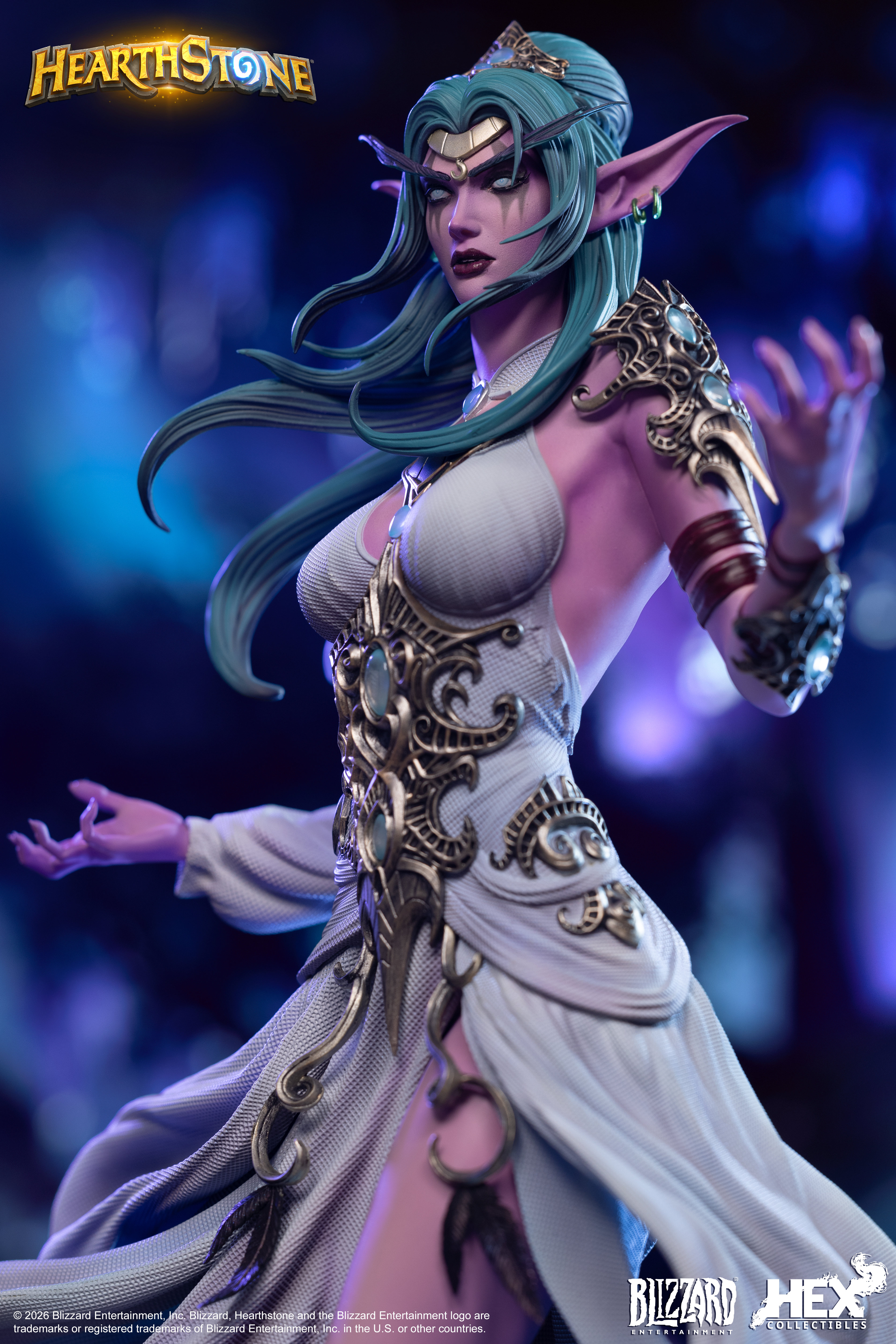 Hearthstone Tyrande Whisperwind 1/6 Scale Statue Gallery Image 15