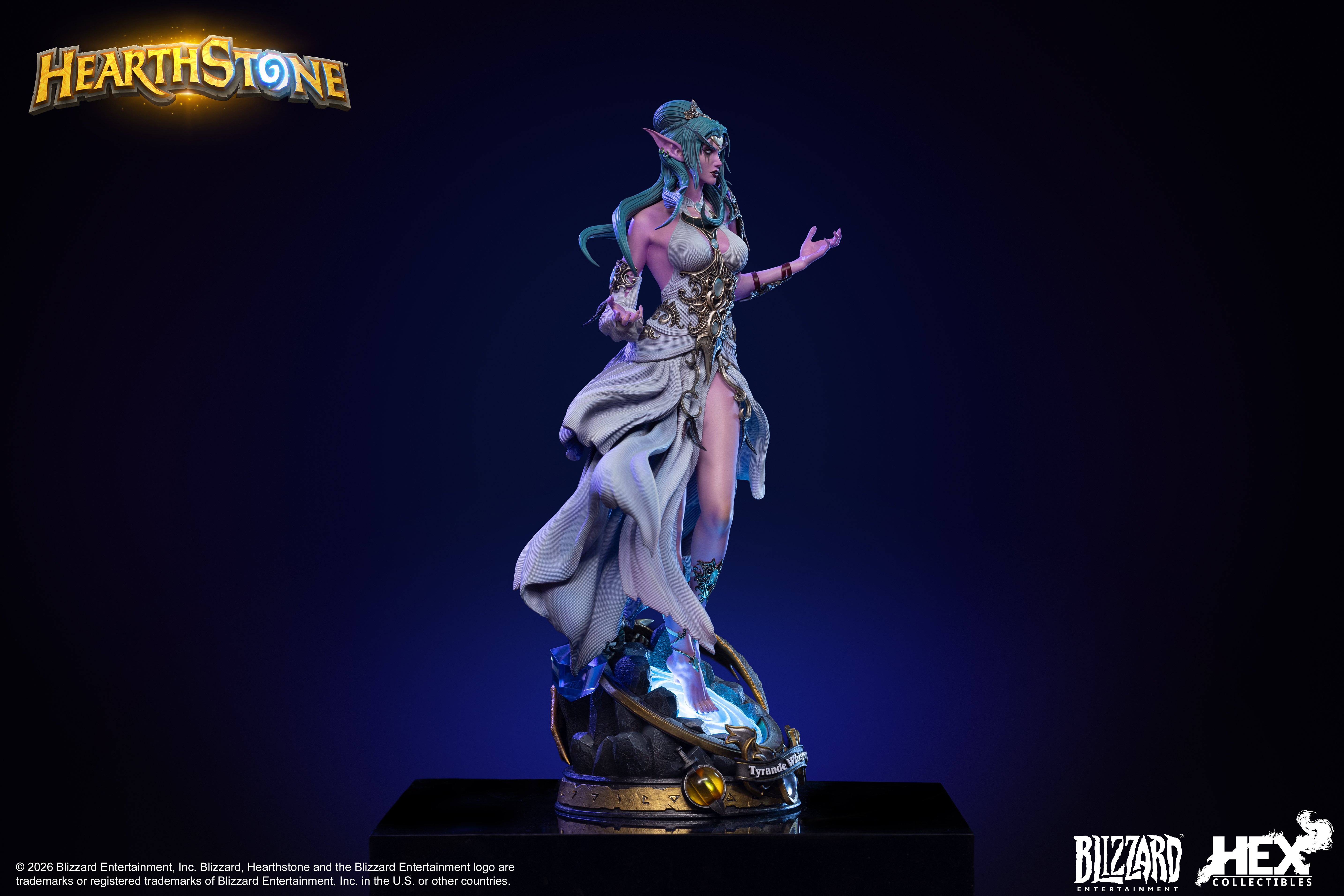 Hearthstone Tyrande Whisperwind 1/6 Scale Statue Gallery Image 26