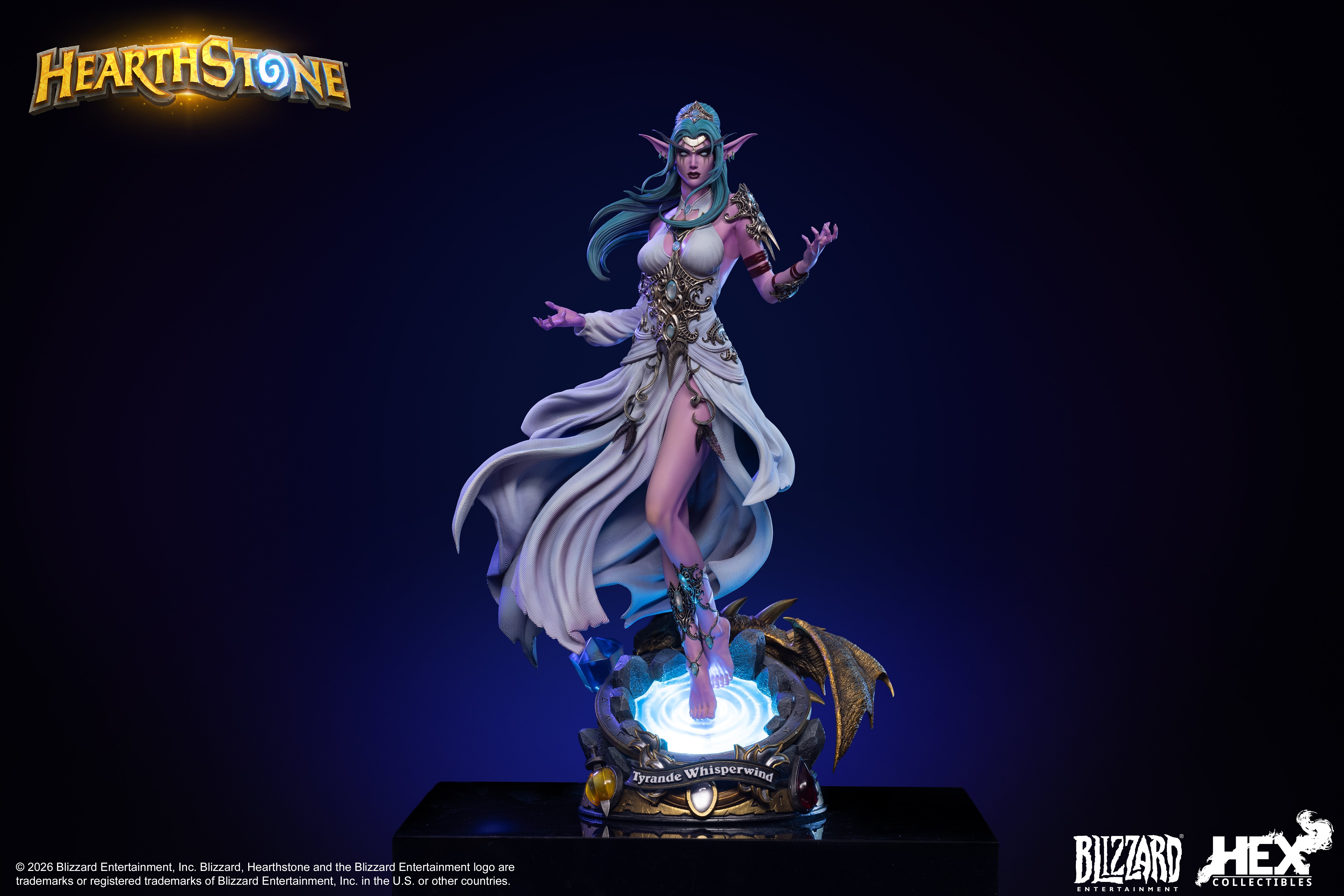 Hearthstone Tyrande Whisperwind 1/6 Scale Statue Gallery Image 20