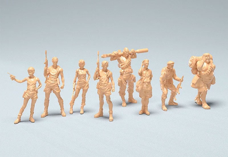 Get Truth Fang of the Sun Dougram Dougram (GT DX Complete Ver.) 1/35 Scale Model Kit (Reissue) Gallery Image 9