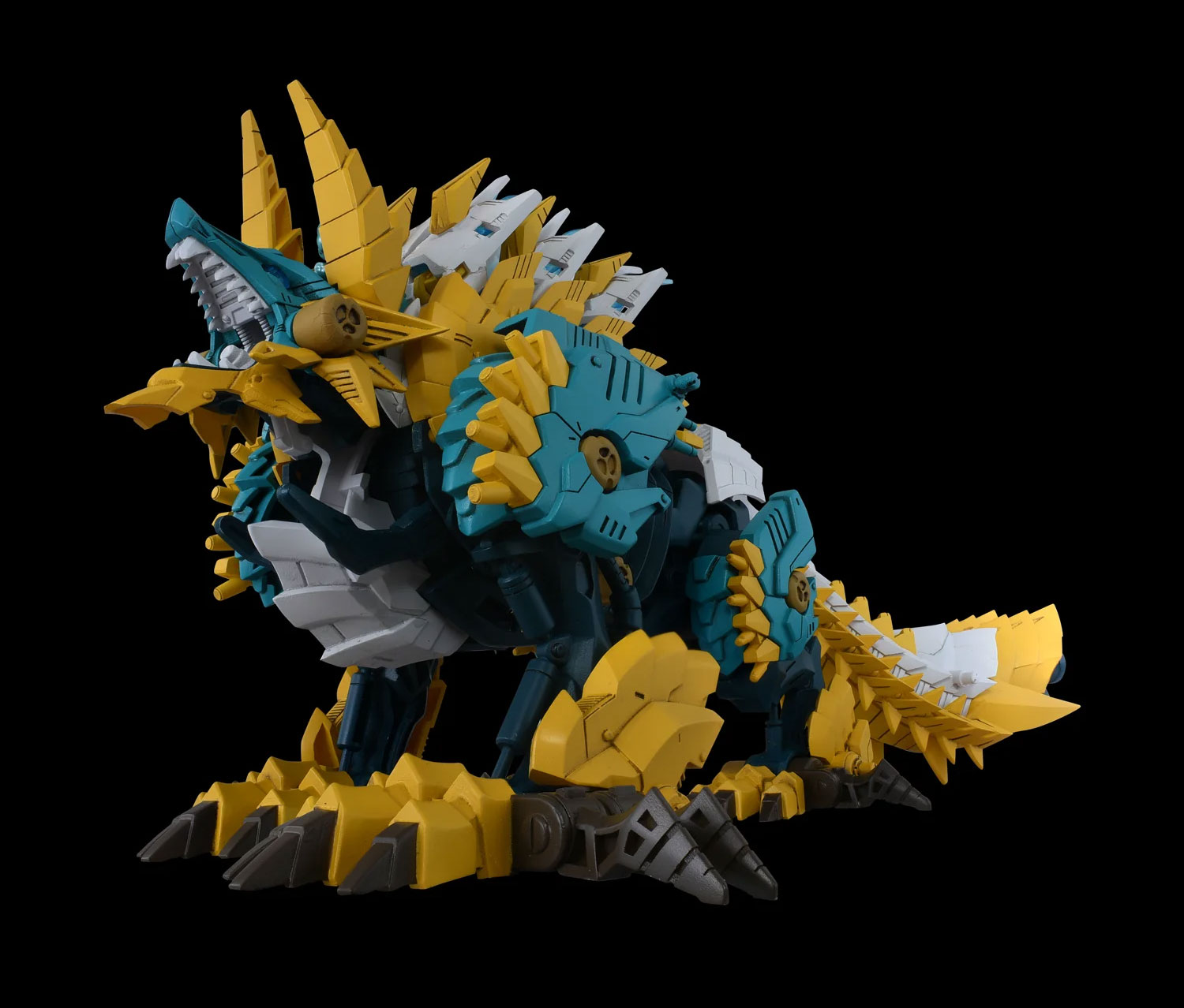 Zoids x Monster Hunter Synergenex Wild Liger Zinogre Model Kit Gallery Image 12