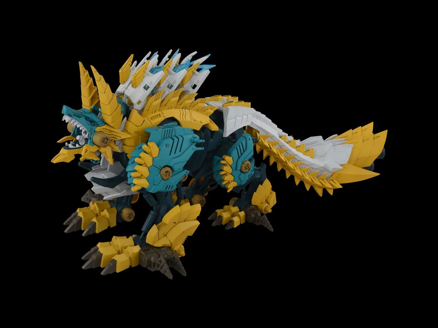 Zoids x Monster Hunter Synergenex Wild Liger Zinogre Model Kit Gallery Image 14