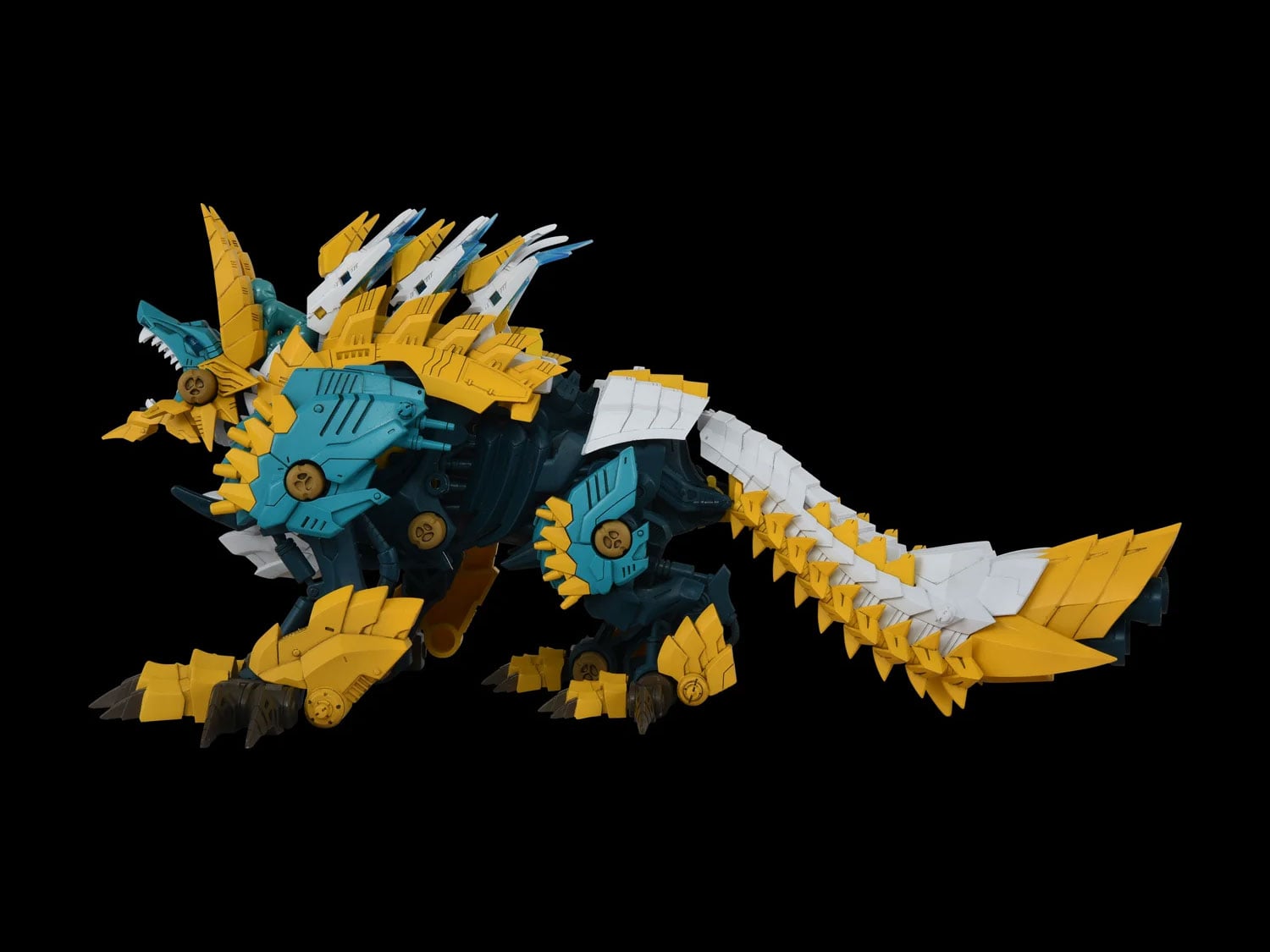 Zoids x Monster Hunter Synergenex Wild Liger Zinogre Model Kit Gallery Image 16