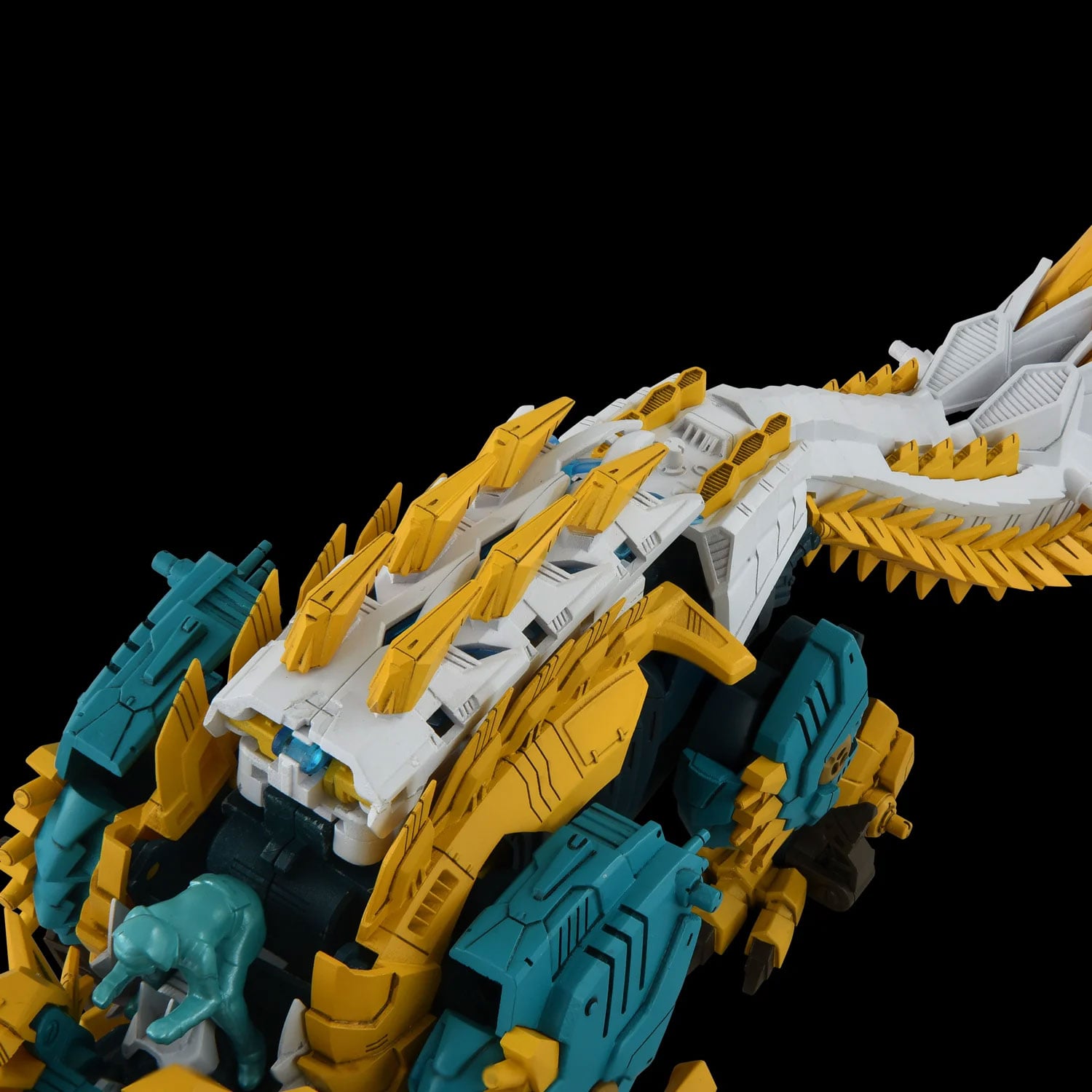 Zoids x Monster Hunter Synergenex Wild Liger Zinogre Model Kit Gallery Image 23
