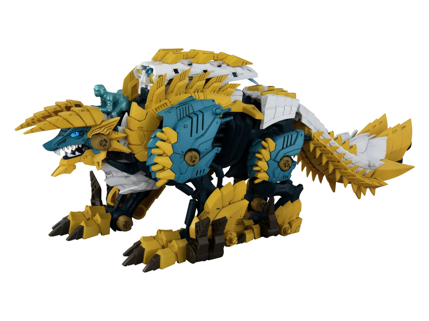 Zoids x Monster Hunter Synergenex Wild Liger Zinogre Model Kit Gallery Image 3