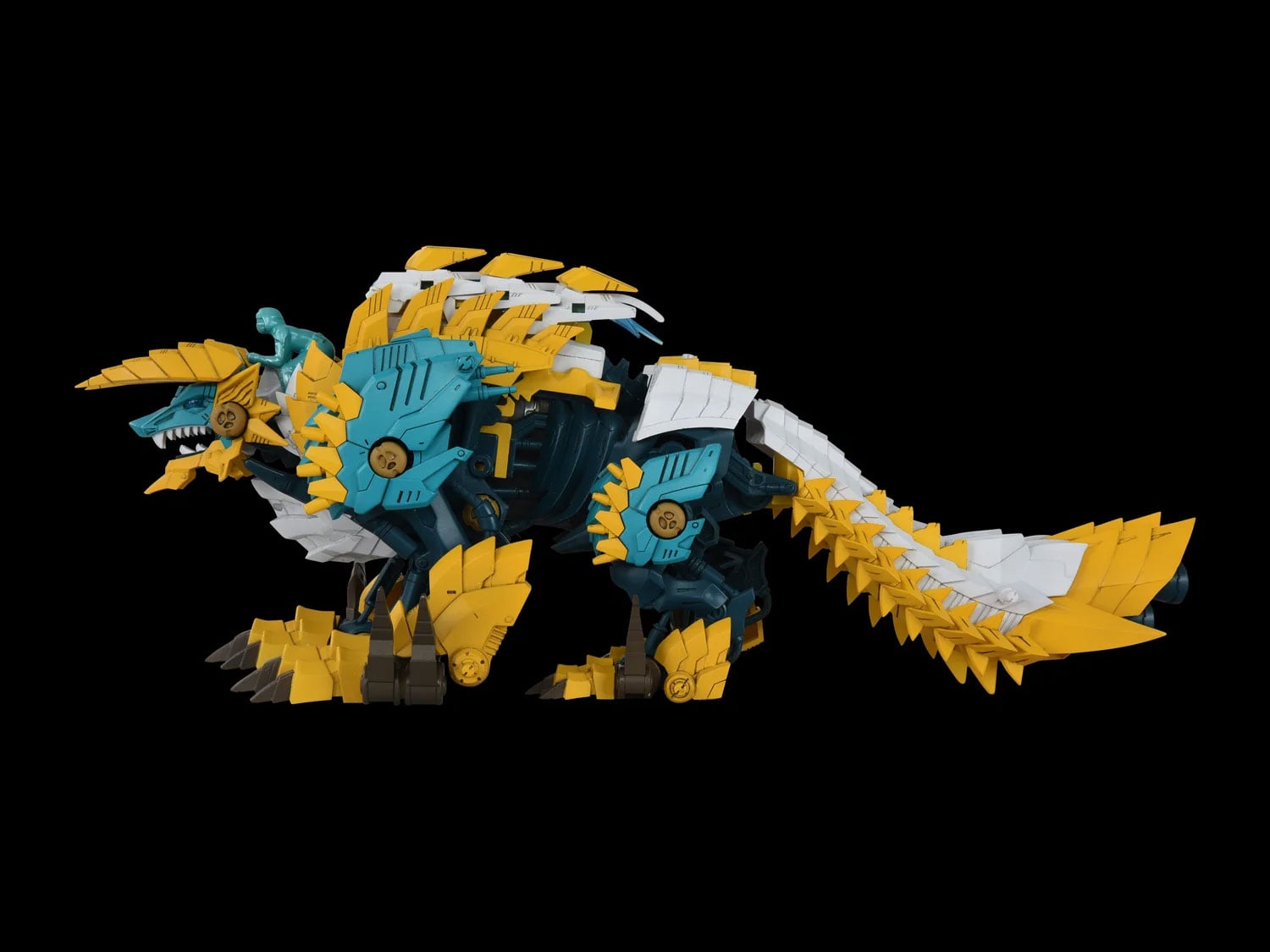 Zoids x Monster Hunter Synergenex Wild Liger Zinogre Model Kit Gallery Image 15