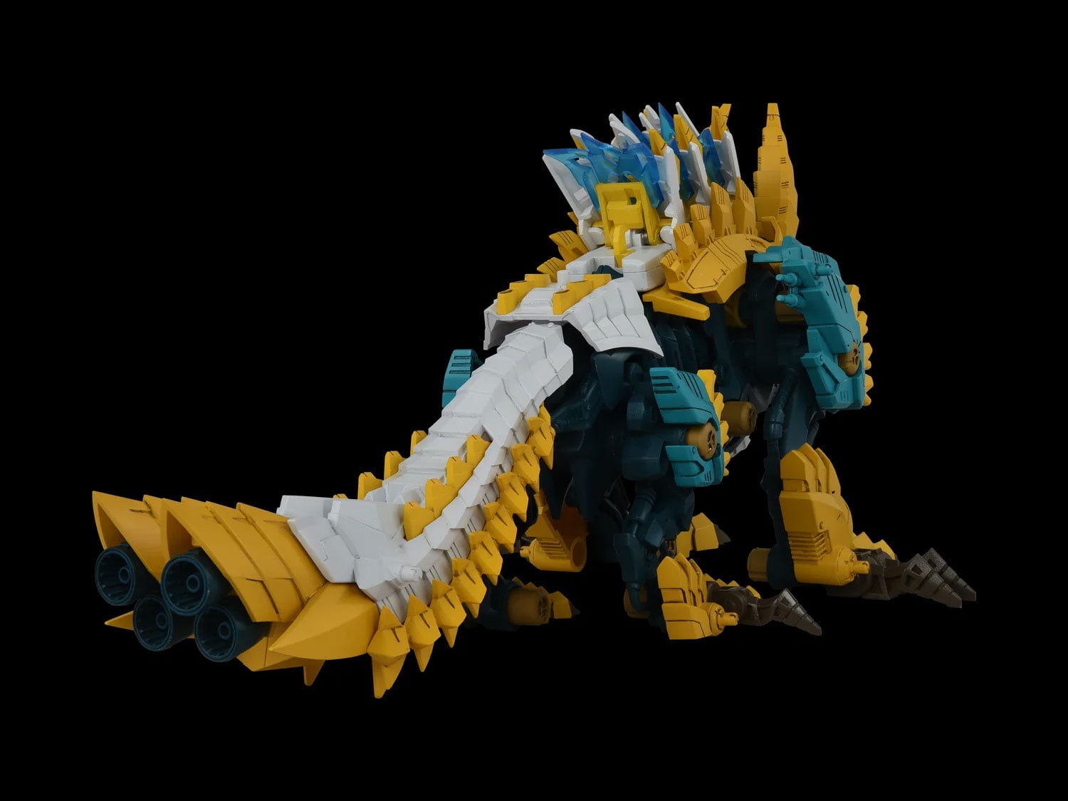 Zoids x Monster Hunter Synergenex Wild Liger Zinogre Model Kit Gallery Image 18