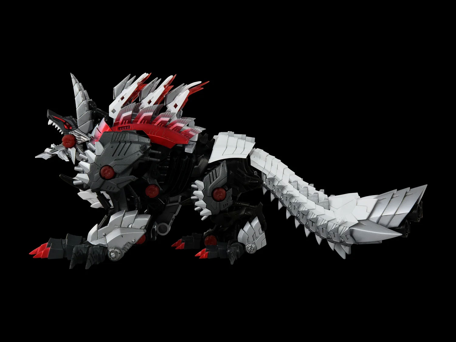 Zoids x Monster Hunter Synergenex Wild Liger Stygian Zinogre Model Kit Gallery Image 16