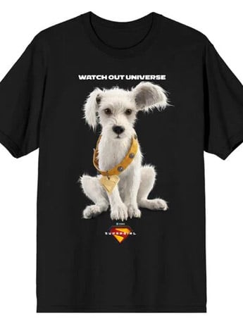 Image of Supergirl (2026) Krypto Watch Out Universe T-Shirt