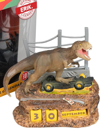 Image of Jurassic Park 3D Perpetual Calendar