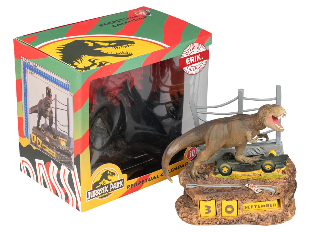 Jurassic Park 3D Perpetual Calendar Gallery Image 1