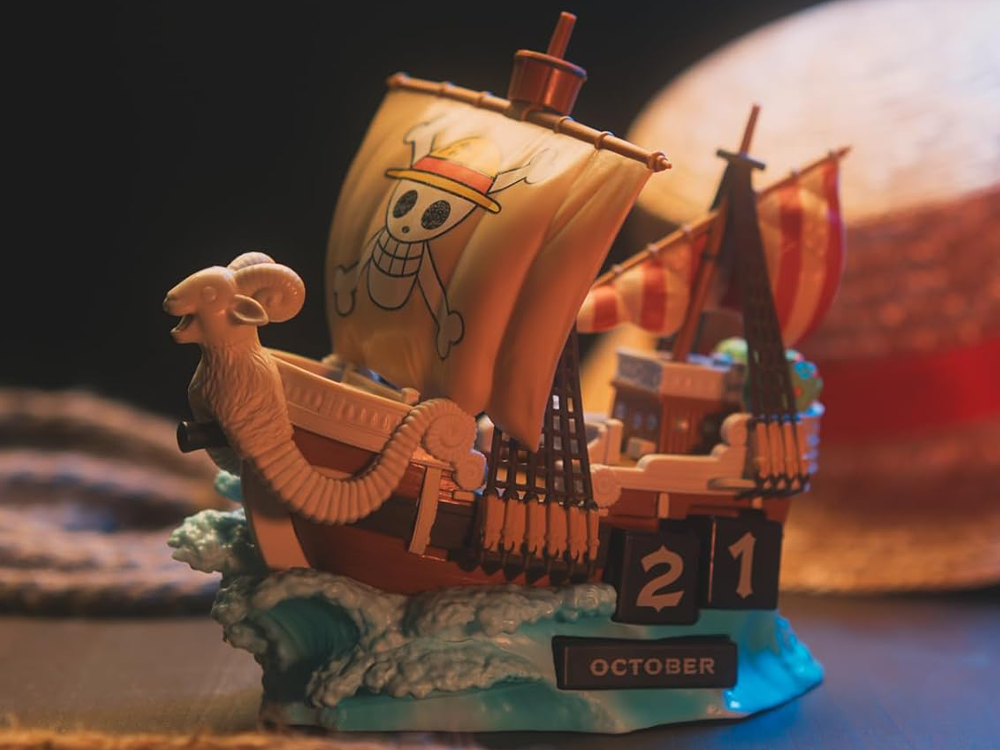 One Piece (Netflix) Going Merry 3D Perpetual Calendar Gallery Image 1