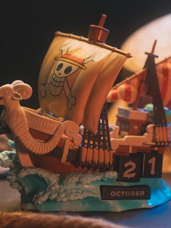 One Piece (Netflix) Going Merry 3D Perpetual Calendar Gallery Image 2