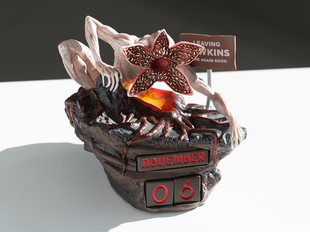 Stranger Things Demogorgon 3D Perpetual Calendar Gallery Image 1