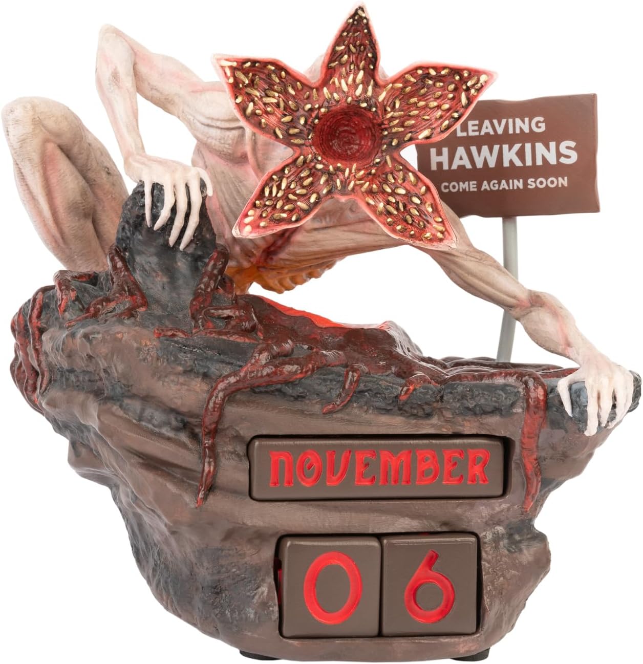 Stranger Things Demogorgon 3D Perpetual Calendar Gallery Image 5