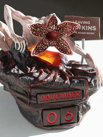 Image of Stranger Things Demogorgon 3D Perpetual Calendar