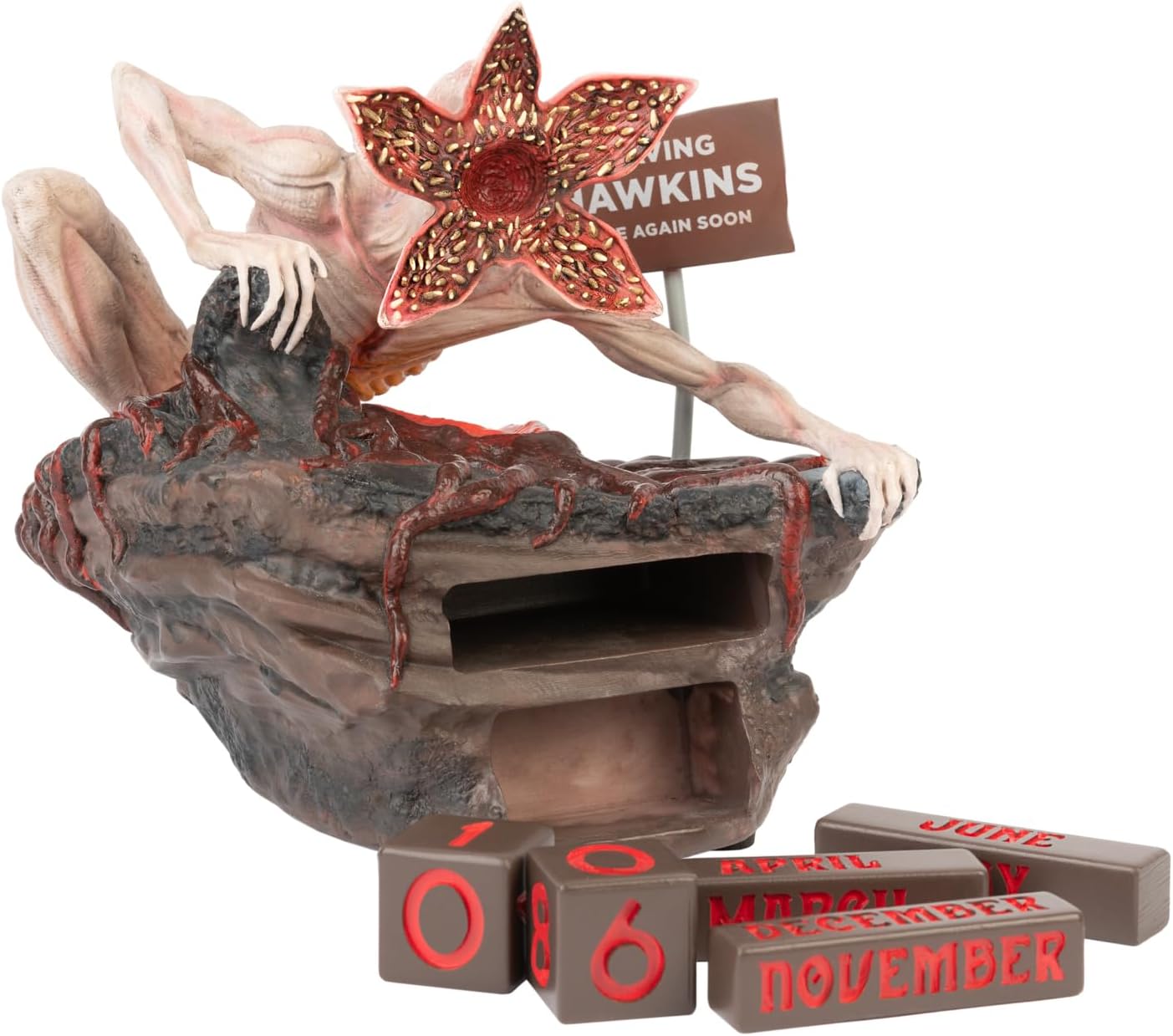 Stranger Things Demogorgon 3D Perpetual Calendar Gallery Image 6