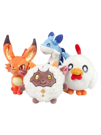 Palworld Set of 4 Small Plush Gallery Image 2