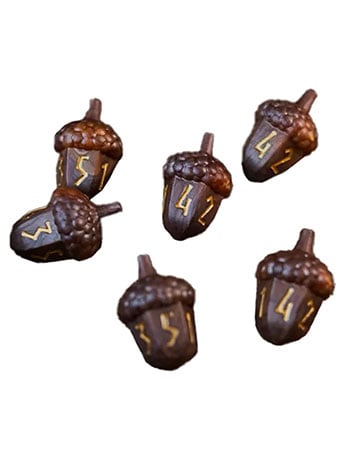 Image of Legend in the Mist Acorn d6 Dice Set