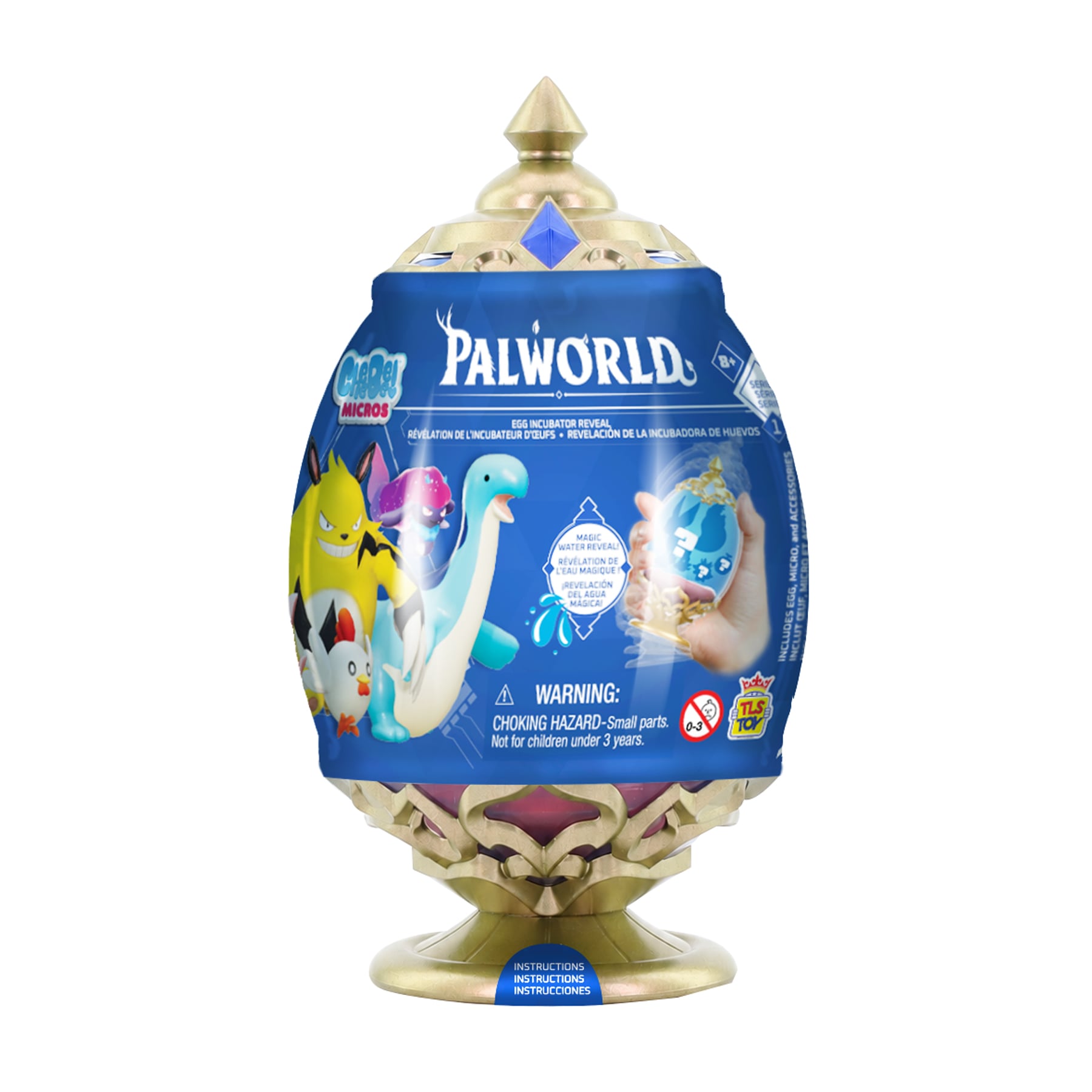 Palworld Cheebee Micros Egg Incubator Reveal Random Figure Set Gallery Image 9