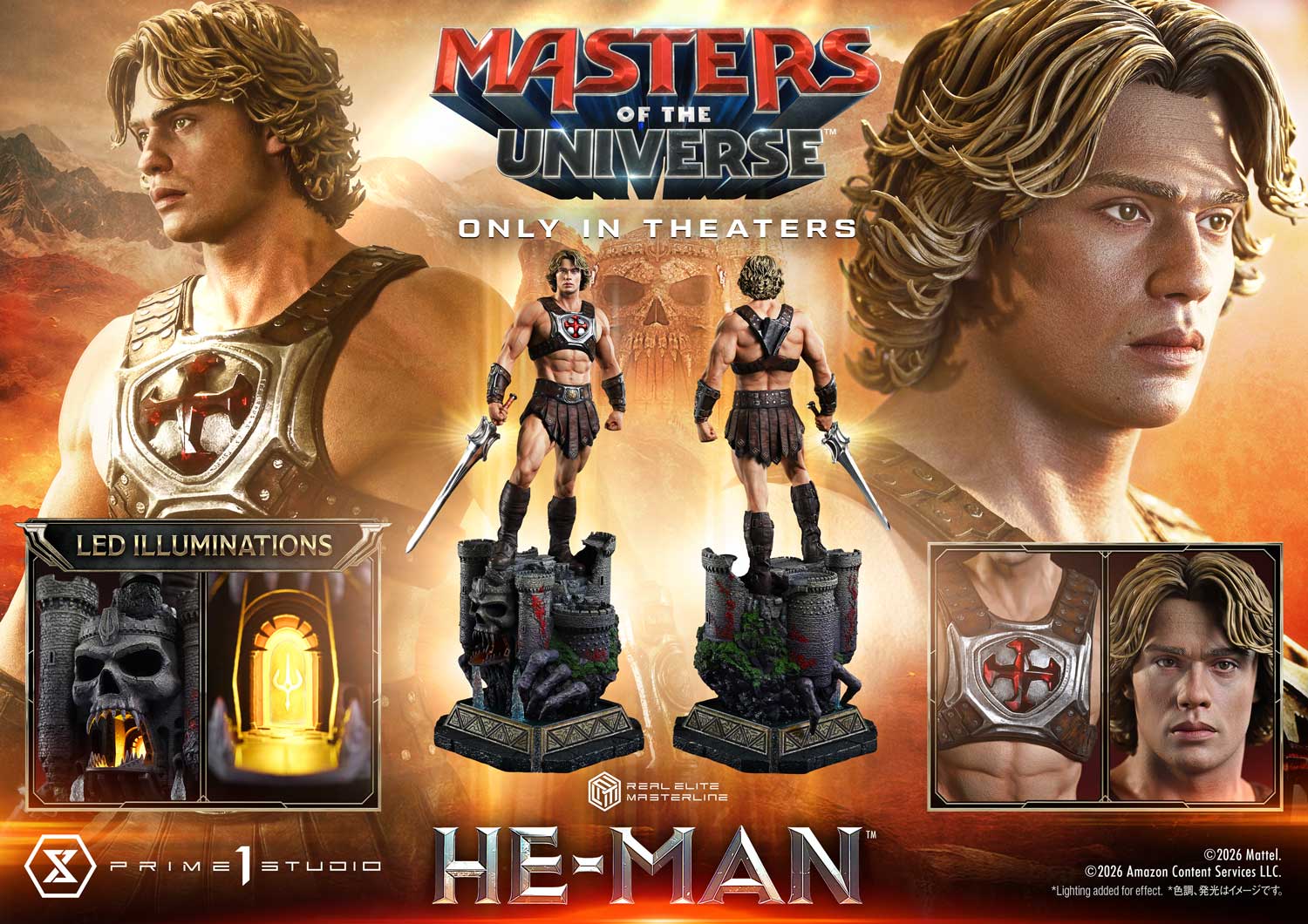 Masters of the Universe (2026) Real Elite Masterline He-Man 1/3 Scale Statue Gallery Image 31