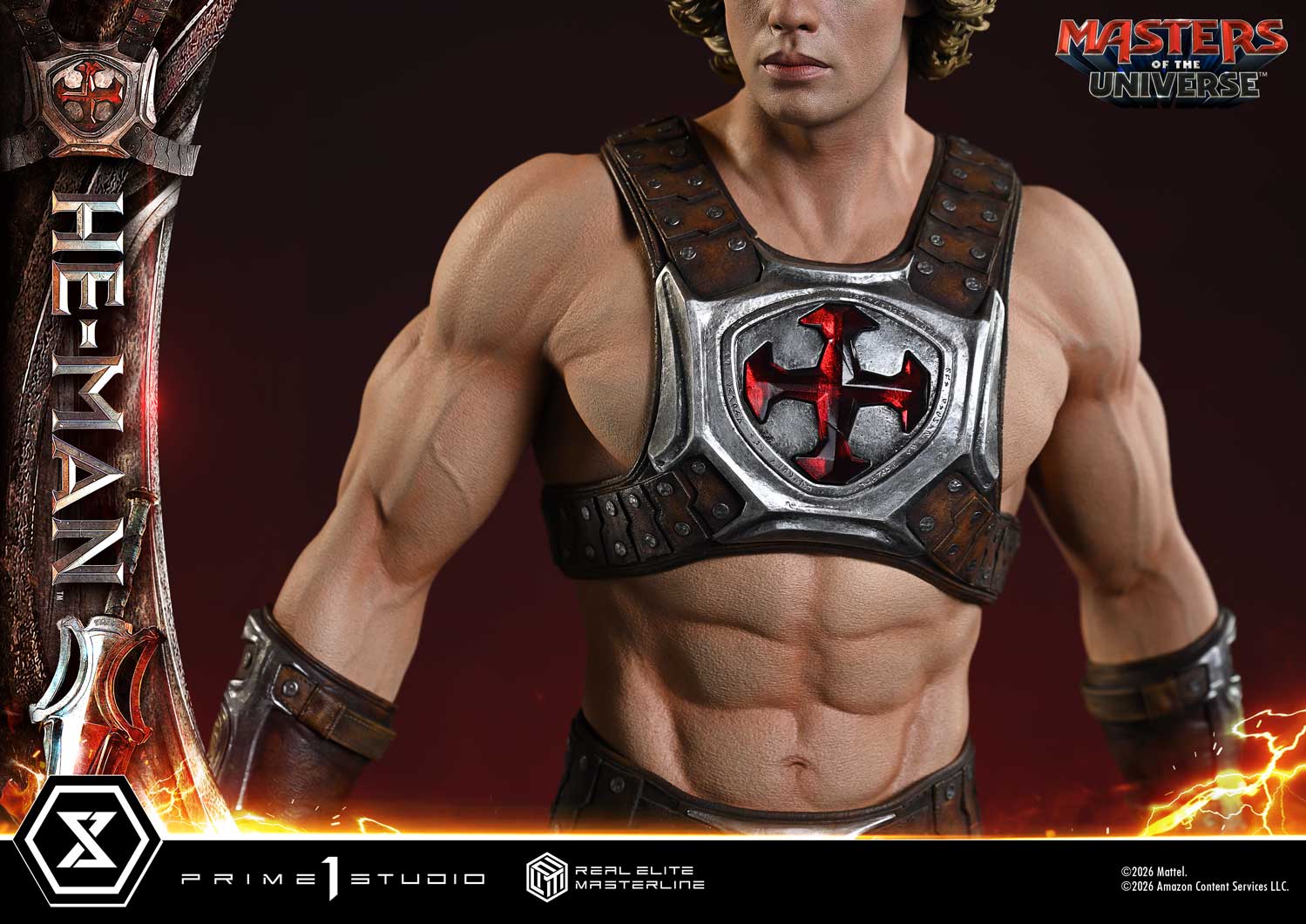 Masters of the Universe (2026) Real Elite Masterline He-Man 1/3 Scale Statue Gallery Image 17