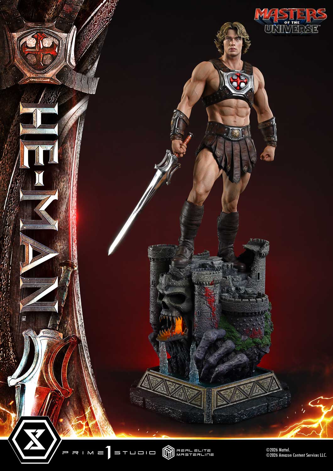 Masters of the Universe (2026) Real Elite Masterline He-Man 1/3 Scale Statue Gallery Image 25