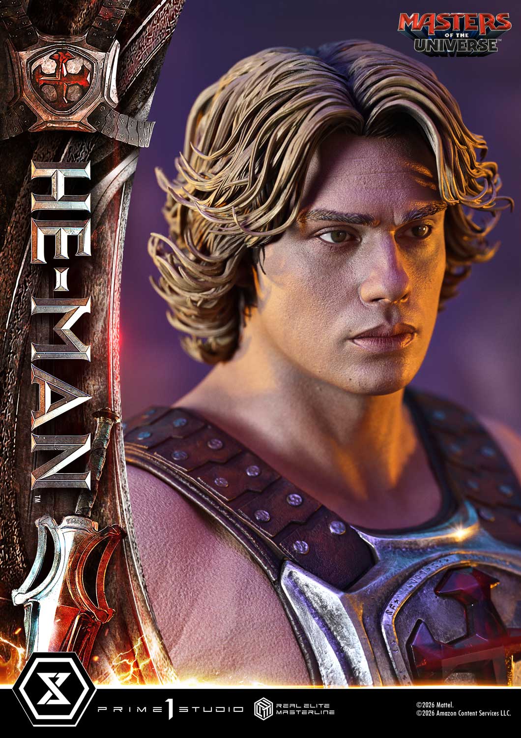 Masters of the Universe (2026) Real Elite Masterline He-Man 1/3 Scale Statue Gallery Image 12
