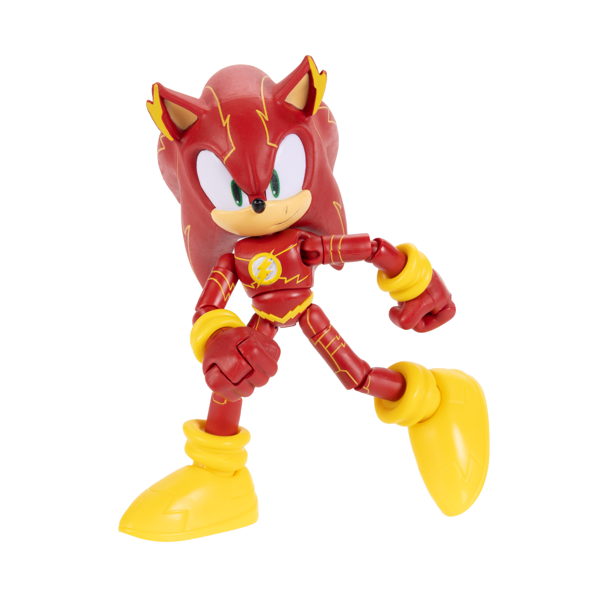 DC x Sonic the Hedgehog Sonic as The Flash 5-Inch Scale Action Figure Gallery Image 4
