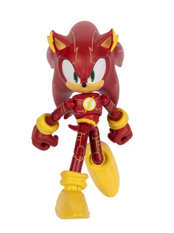 DC x Sonic the Hedgehog Sonic as The Flash 5-Inch Scale Action Figure Gallery Image 2
