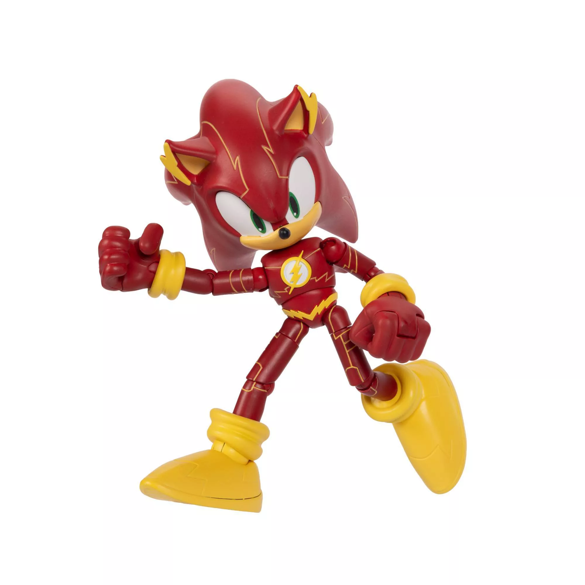 DC x Sonic the Hedgehog Sonic as The Flash 5-Inch Scale Action Figure Gallery Image 3