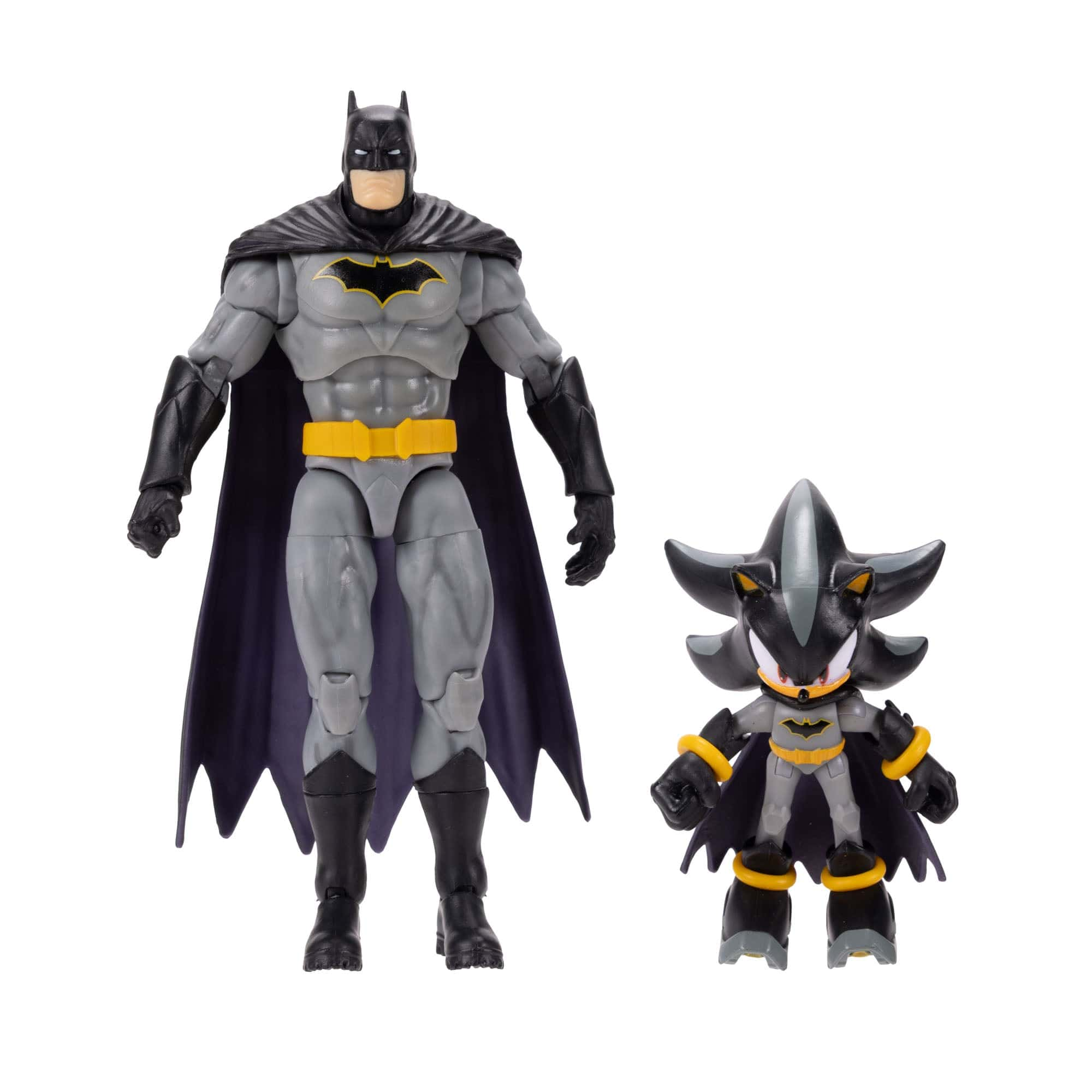 DC Comics x Sonic the Hedgehog Shadow & Batman Action Figure Two-Pack Gallery Image 3