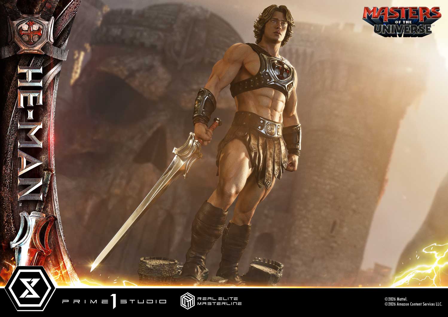 Masters of the Universe (2026) Real Elite Masterline He-Man (Deluxe Ver.) 1/3 Scale Statue Gallery Image 12