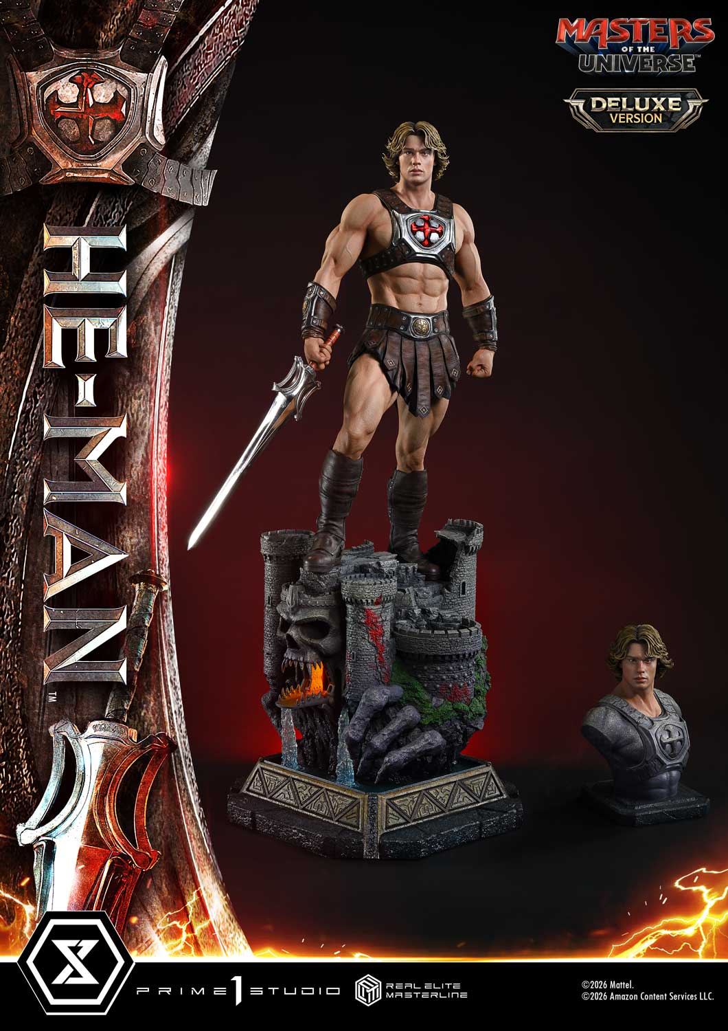 Masters of the Universe (2026) Real Elite Masterline He-Man (Deluxe Ver.) 1/3 Scale Statue Gallery Image 45