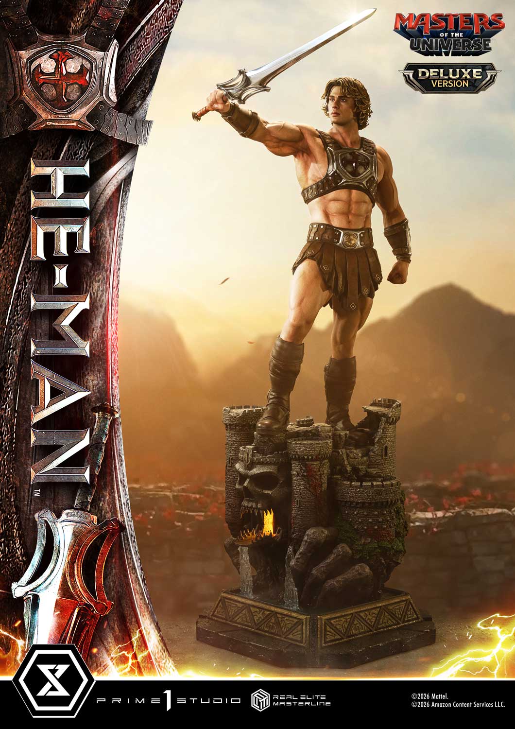 Masters of the Universe (2026) Real Elite Masterline He-Man (Deluxe Ver.) 1/3 Scale Statue Gallery Image 5