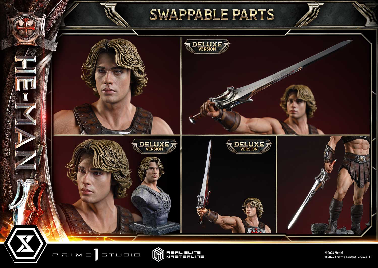 Masters of the Universe (2026) Real Elite Masterline He-Man (Deluxe Ver.) 1/3 Scale Statue Gallery Image 57