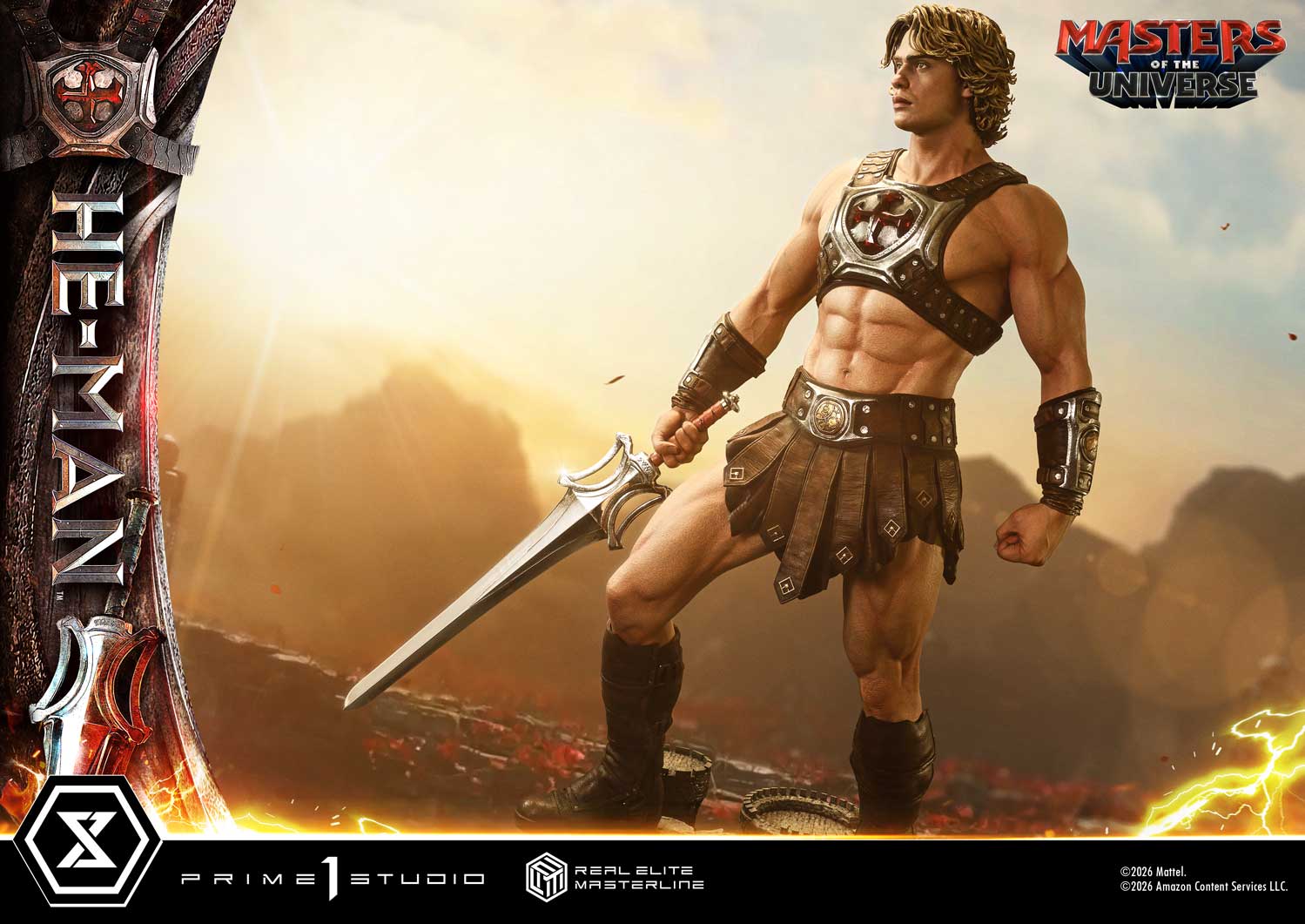 Masters of the Universe (2026) Real Elite Masterline He-Man (Deluxe Ver.) 1/3 Scale Statue Gallery Image 13