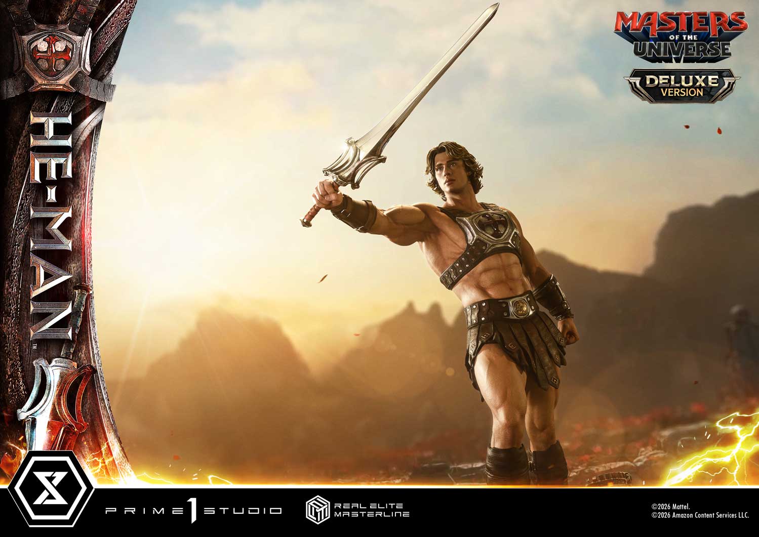 Masters of the Universe (2026) Real Elite Masterline He-Man (Deluxe Ver.) 1/3 Scale Statue Gallery Image 11